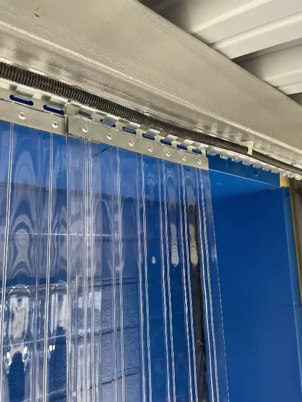 ПВХ завеса рулон морозостойкая рифленая 2x200 (2м)